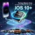 thumbnail image 4 of 2 in 1 Wireless CarPlay & Android Auto Adapter, Plug & Play, No Delay & Fast, for iPhone iOS 10+ & Android 11+, Convert Wired to Wireless for 1000+ Cars, USB-A/Type-C Port, 4 of 7