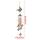 thumbnail image 3 of Fiudx Carillón de Viento de Madera con Forma de Búho, Tubos de Aleación de Hierro Galvanizado, Sonido Relajante, Elegante Decoración para El Hogar y El Jardín, Fácil de Colgar, para Uso En Interiores, 3 of 3