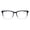 Black Clear, variant on Unisex Square Rectangle Blue Light Blocking Glasses Clear Lens Computer Tortoise