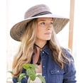 thumbnail image 3 of Principle Plastics 078185 Womens Braided Wide Hat, 3 of 5