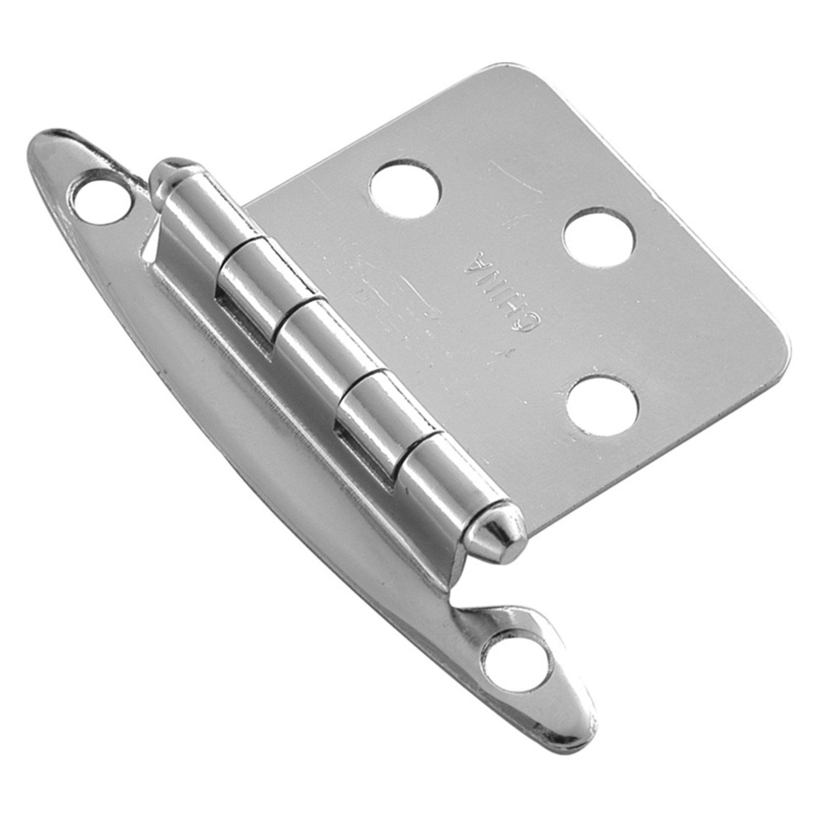 Hickory Hardware SemiConcealed Flush Mount Hinge Set of 2 Walmart