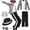 B, variant on 80s 90s Pop Star Costume for B'oys, Sequin Dance Performance Outfit with Shirt, Jacket, Pants, Fedora Hat, Gloves and Sunglasses for Halloween, Disco Party, Talent Show and Stage Show