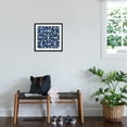 thumbnail image 3 of Art.com Cobalt Watercolor Tiles III Art Print by Grace Popp, Black Frame Wall Art, 21" x 21", 3 of 5