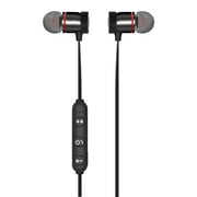 Hifashion Earphones Bass in-Ear Earbuds Headphones with Volume Controland Microphone Black