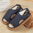 thumbnail image 4 of Sandalias diabéticas unisex zapatos para mujeres (48-49) Azul, 4 of 9