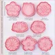 thumbnail image 4 of Cortador de galletas de flores de 8 piezas, molde de galletas Pressable de dibujos animados de plástico, sello de galletas de confitería, herramientas de pastelería para hornear de cocina, 4 of 5