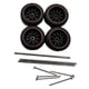 thumbnail image 4 of 3x 4x Ruedas Y Neumáticos de Coche RC Accesorios de Coche de Aleación RC Ruedas de Vehículo Neumático Modificado para Vehículos a Escala 1:64 Accesori 3 piezas, 4 of 8