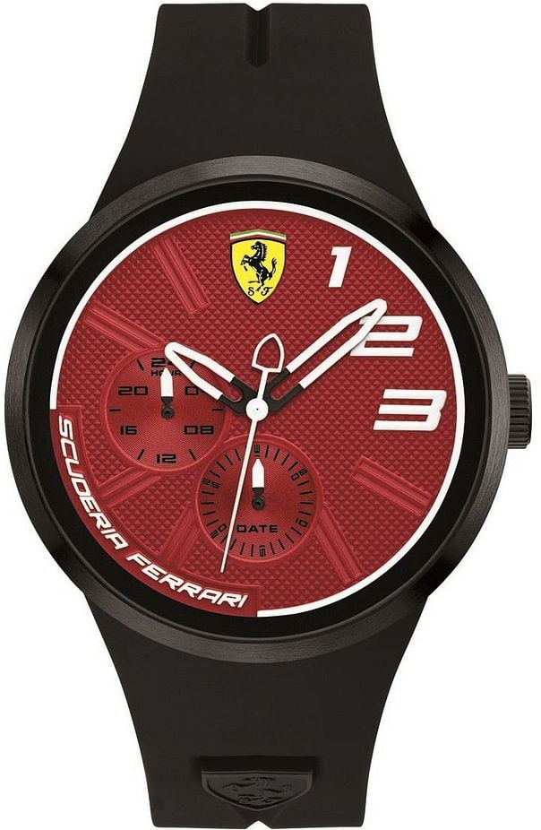 skøn behandle Rykke Ferrari Men's Scuderia FXX Red Dial Multifunction Watch 830473 - Walmart.com