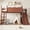 Antique Natural, variant on CZBZ Twin Loft Bed with Wardrobe & Storage Shelves, Solid Wood High Sleeper with Detachable Reversible Slide, Twin Bunk Bed Frame, 350LBS Capacity, No Box Spring Needed, Easy Assembly, Noise Free