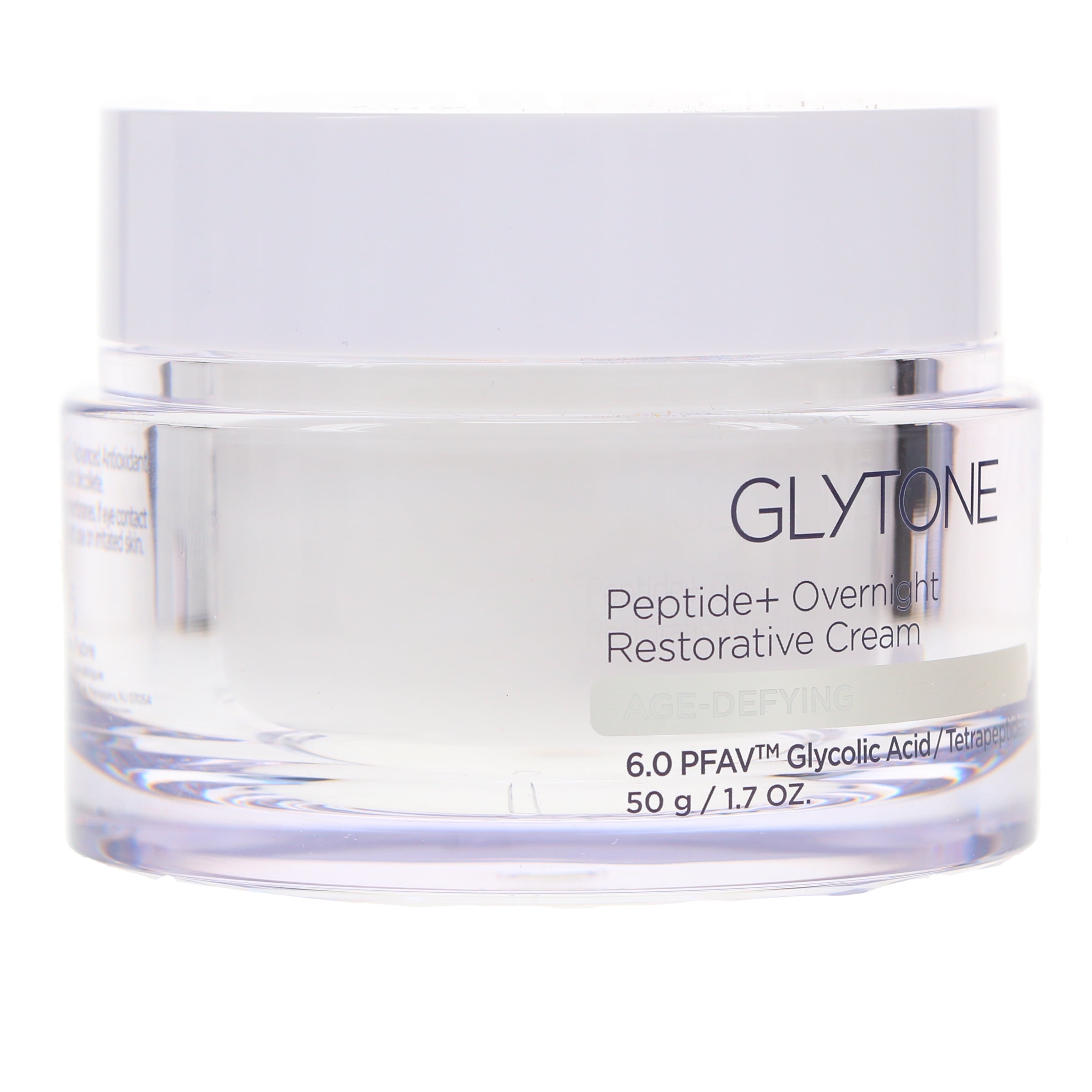 Glytone Age-Defying Peptide+ Overnight Restorative Cream 1.7 oz