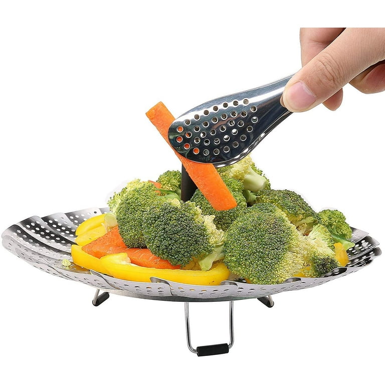 Pro Chef Kitchen Tools Stainless Steel Vegetable Steamer Basket