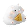 thumbnail image 4 of Stretchy Squeeze Toys, Squeeze Toys Adults Relaxation, 3X2 In, White Plush Exterior, Squeeze Stress Toys, Kids Squeeze Toys, Office Work Breaks, 1 Pc, 4 of 8