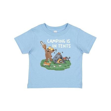 

Inktastic Camping is in Tents Gift Baby Boy or Baby Girl T-Shirt