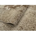 thumbnail image 5 of Porch & Den  Somes Abstract Area Rug Brown/Ivory 2'7" x 8'0" 8' Runner Runner, Indoor Entryway, Kitchen, Bedroom Beige, Black Rectangle, 5 of 7