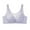 Purple, variant on ALLLIST No Wire Womens Underwear Full Coveragr Lace Bras Cozy White Solid T-Shirt Womens Lingerie Size 38/85C
