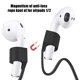 thumbnail image 5 of Cuerda de cuerda de silicona para auriculares inalámbricos antipérdida para AirPods negro, 5 of 7