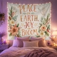 thumbnail image 2 of Peace Soft Gradient With Reddish Between Earth, Inspirational Illustration for Art Lovers, Wall Decor, Valentine's Day Gift, Tapestry Wall Hanging for Dorm and Living Room, 2 of 7