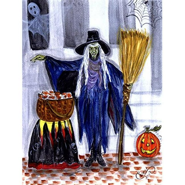 Carolines Treasures CN5251CHF Witches Brew Flag Canvas House Size