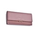 thumbnail image 1 of Qarigey Cartera de lujo para mujer, monedero largo de cuero PU de estilo Vintage, carteras triples para mujer, bolso para teléfono con monedas Carteras Púrpura, 1 of 6