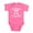 Raspberry, variant on CafePress - Mathlete In Training - Cute Infant Bodysuit Baby Romper - Size Newborn - 24 Months