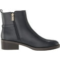 thumbnail image 5 of Tommy Hilfiger Imiera Navy Blue Round Toe Pull On Zip Closure Ankle Boot (Navy Blue, 9), 5 of 6