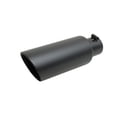 thumbnail image 2 of Gibson Exhaust 500637-B GIB500637-B BLACK CERAMIC DOUBLE WALLED ANGLE EXHAUST TIP, 2 of 5