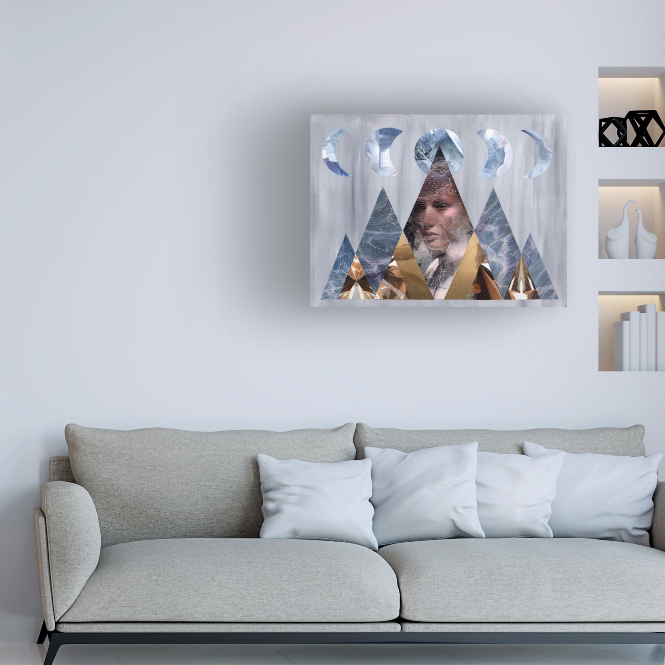 Canvas Wall Art - Artpoptart 'Healing 2' Wall Art for Living Room, Bedroom, or Office Décor by Trademark Fine Art - 32 x 24 Inches