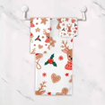 thumbnail image 5 of Coolnut Cute Christmas Decoration Towel Set of 3 with Bath Towel, Hand Towel and Wash Cloth, Soft, Comfortable Winter Towels for Bathroom Kitchen Home Travel Hotel Gym Washcloth Gift, 5 of 7