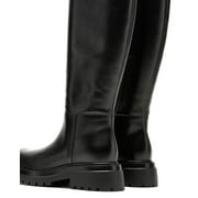 La Canadienne West Leather Boot, 6, Black