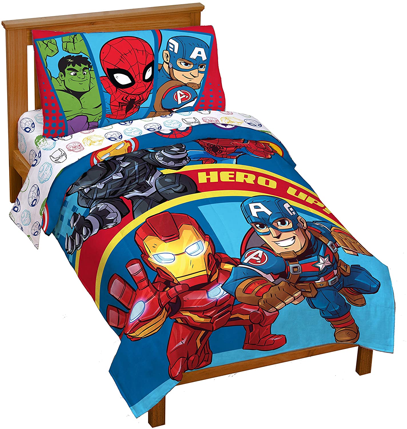 superhero toddler bed