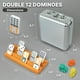 thumbnail image 3 of Juego de dominó Mexican Train Queensell Double 12 con 4 soportes, 3 of 7