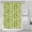 Cute Avoca, variant on French Country Bathroom Curtain - Antique Floral Pattern Waterproof Shower Drapes 72x72, Fade-Resistant Machine Washable Polyester with Rustproof Grommets