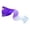 Purple (Right), variant on Belly Dance Fan Silk Fan Colored Dance Cloth Long Folding Prop For Performance Stage Practice