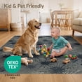 thumbnail image 4 of ODIKA 5'x7' Ultra-Soft Area Rug, Abstract Contemporary Geometric Scattered Covering Lightweight None Washable, Bare feet friendly, Silk-Touch for Bedroom Home office, 4 of 7