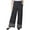 Black Flor, variant on NY Collection Womens Petites Jersey Printed Wide Leg Pants