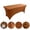 Light Brown, variant on 6 Ft Stretch Fitted Tablecloth,Elastic Light Gray Table Cover with Leg Pockets for Festive Table Decorations,Parties & Events,Tablecloths for Decoration and Celebration
