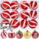 thumbnail image 2 of Juego de bolas navideñas galvanizadas de 6 cm, colgante para árbol de Navidad, adorno colgante para fiesta de año nuevo, decoración del hogar, 2 of 5