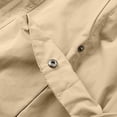 thumbnail image 3 of Big and Tall Mens Cargo Shorts Elastic Waist Multi-Pockets Hiking Fishing Short Pants Fathers Gifts M-5XL, 3 of 8