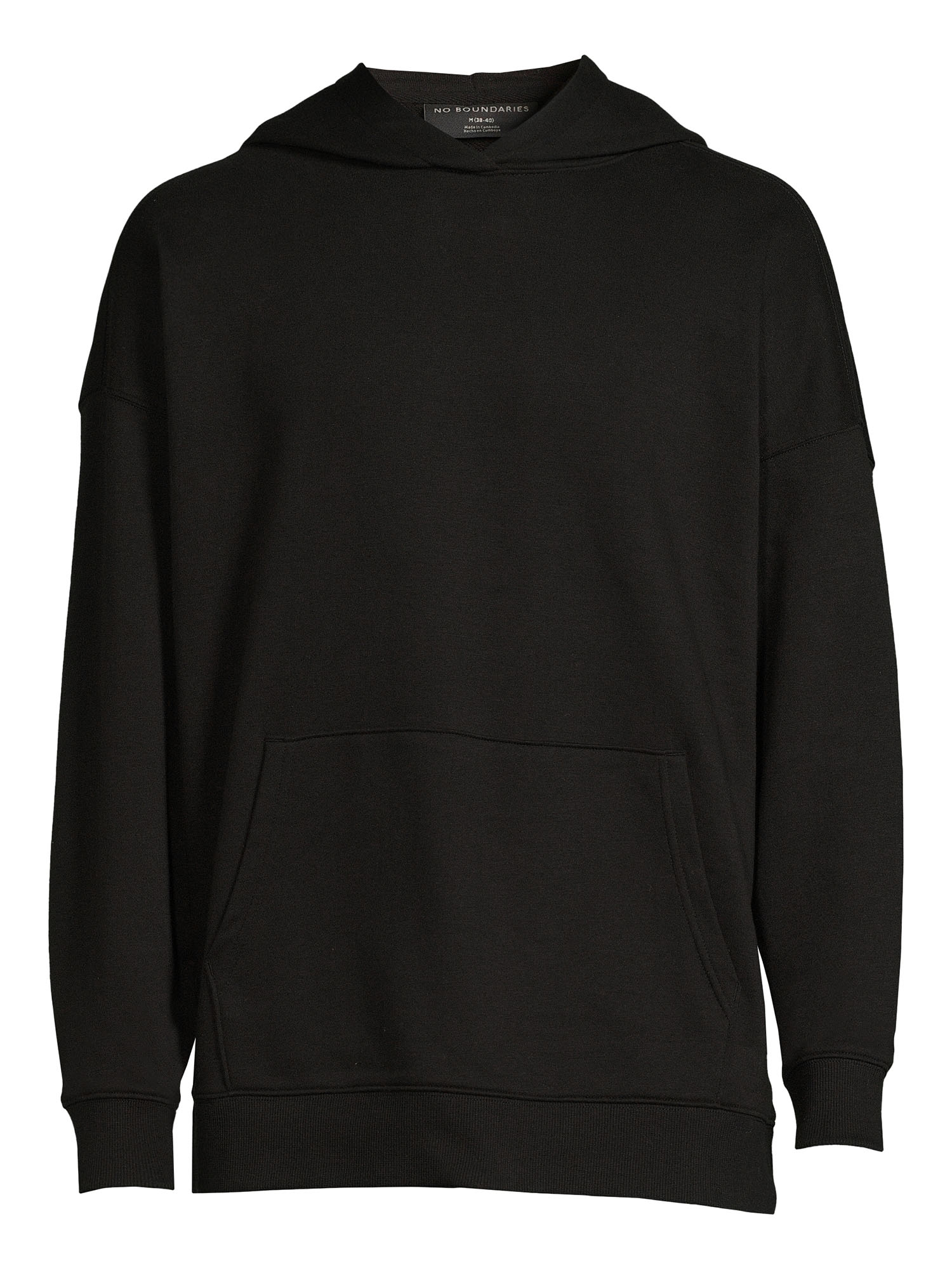No Boundaries All Gender Fleece Hoodie Sweatshirt, Men's Sizes XS - 5XL - image 2 of 5