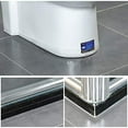 thumbnail image 4 of Cinta de calafateo, cinta de sellado impermeable autoadhesiva de 2 pulgadas x 33 pies, tira de calafateo para bañera, baño, ducha, inodoro, cocina y sellado de paredes, 4 of 5