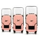 thumbnail image 1 of Funda de maleta FABULWAY de PVC transparente impermeable, juego de 3 piezas, 1 of 6