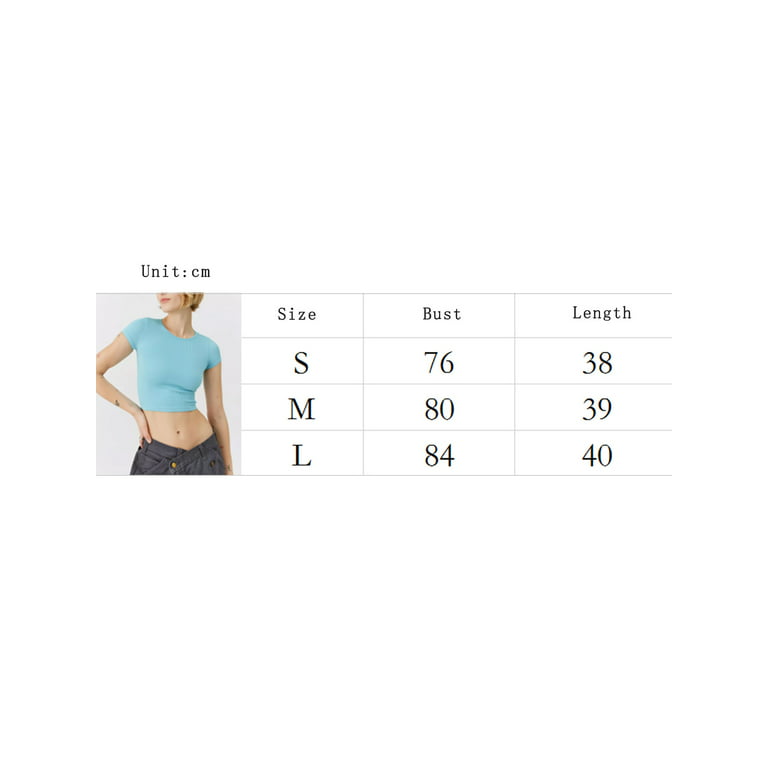 Jxzom Women Baby Tees Crop Top Short Sleeve Skims Dupes Going Out Crewneck  Tops Workout Athletic Gym Yoga Basic Shirt 