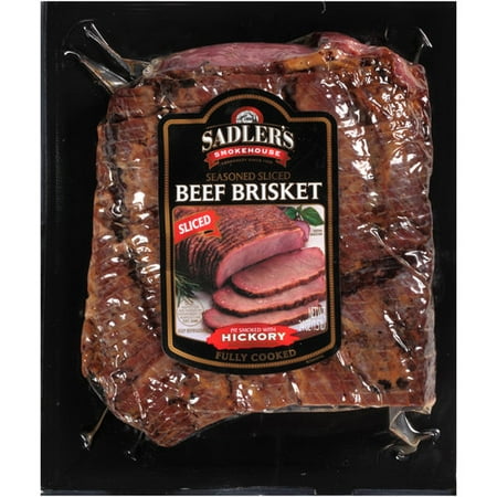 Sadler's Smokehouse Hickory Seasoned Sliced Beef Brisket, 1.5 lb