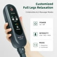 thumbnail image 5 of CINCOM Leg Massager for Circulation Air Compression Calf Massager for Muscles Relaxation FSA/HSA Eligible, Grey, 5 of 9