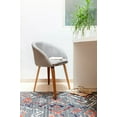 thumbnail image 5 of Furnish My Place Geometric Print Runner Rug - 2 ft. x 8 ft., Dark Grey, Rug with Patterned Design, 5 of 9
