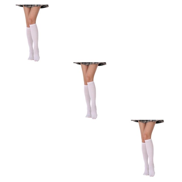 Sonducket Calcetines a rayas hasta el muslo por encima de la rodilla, calcetería cálida, juegos deportivos, calentadores de piernas, Día de San Type1 Sonducket CBP379967
