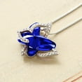 thumbnail image 3 of Regalos con Cristales Joyas de Cristal Piedra de Nacimiento para Mujeres Collar Collares Colgantes, 3 of 6