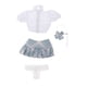 thumbnail image 5 of 1:6 Traje de muñeca para niñas, accesorios de decoración de muñecas, decoración de moda, cosplay para 12'' Azul, 5 of 6