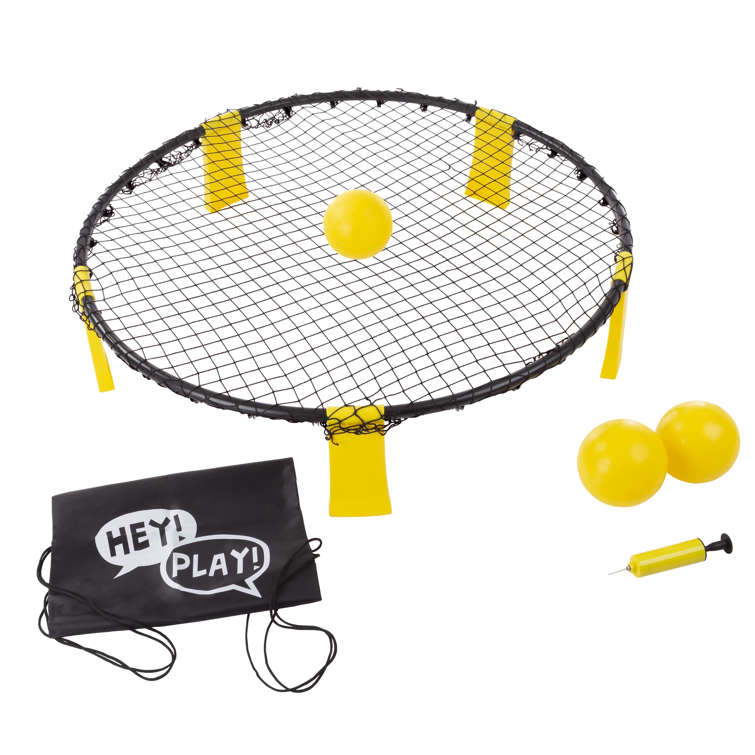 Spikeball Pro Set (Tournament Edition) – Includes stronger, more stable playing  net, upgraded balls designed for spin, backpack and ball pump. - Walmart.com