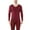 Red, variant on Mens Constant Temperature Seamless Autumn Winter Thermal Underwear Set Clothes Trousers(Grey,XL)